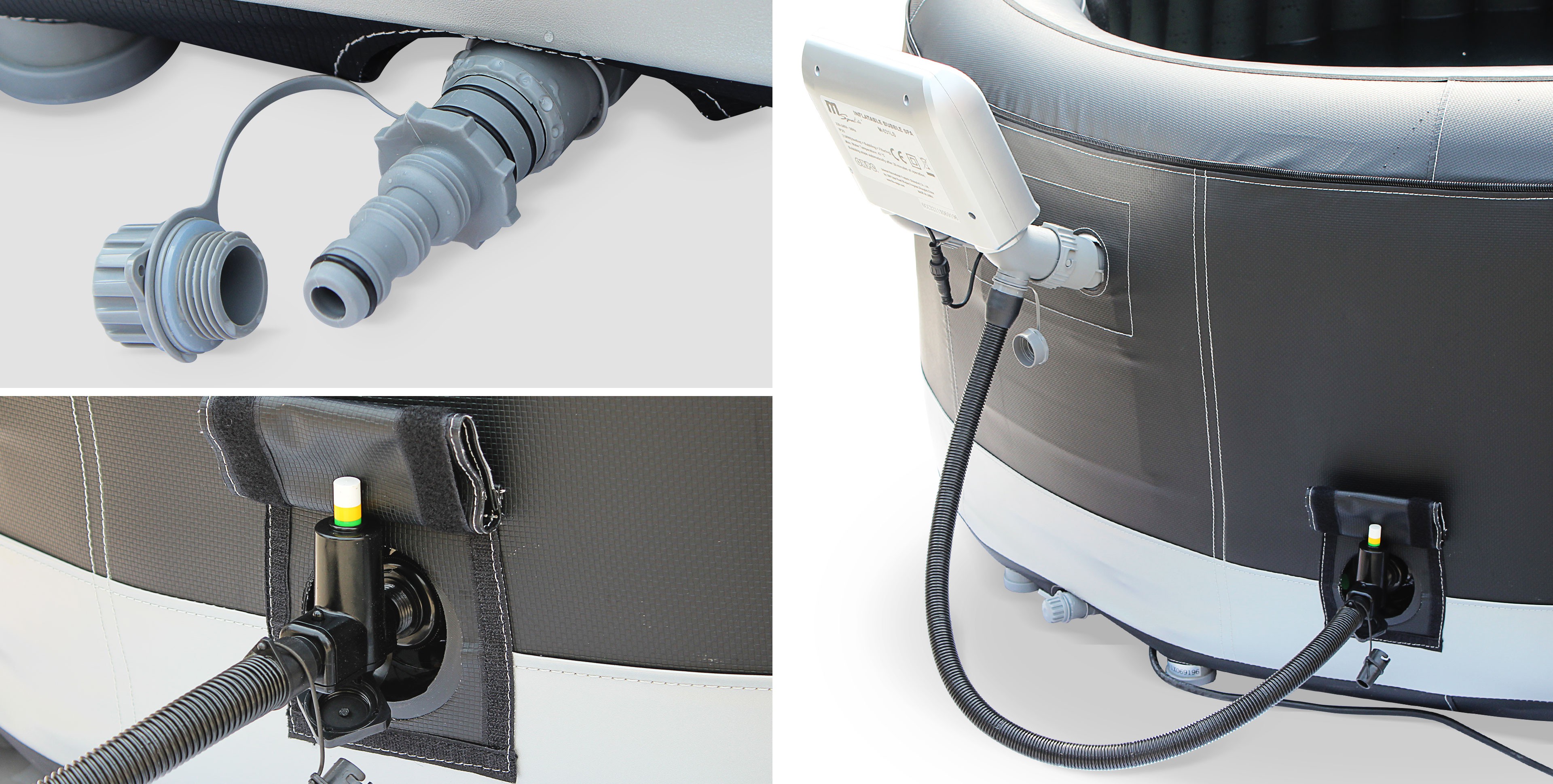 spa gonflable - ottawa xxl noir