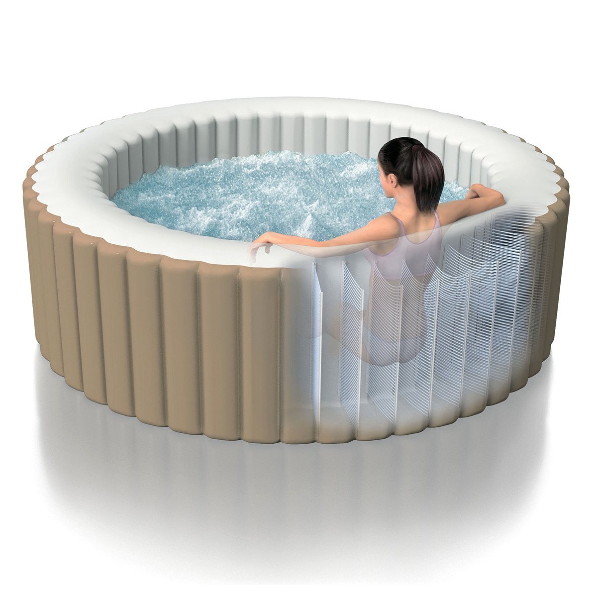 spa gonflable 2 places carrefour