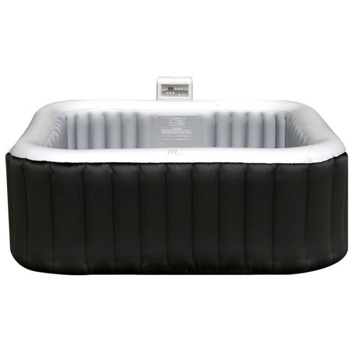 spa gonflable 4 places carre