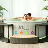 spa gonflable 4 places oasis glow lite