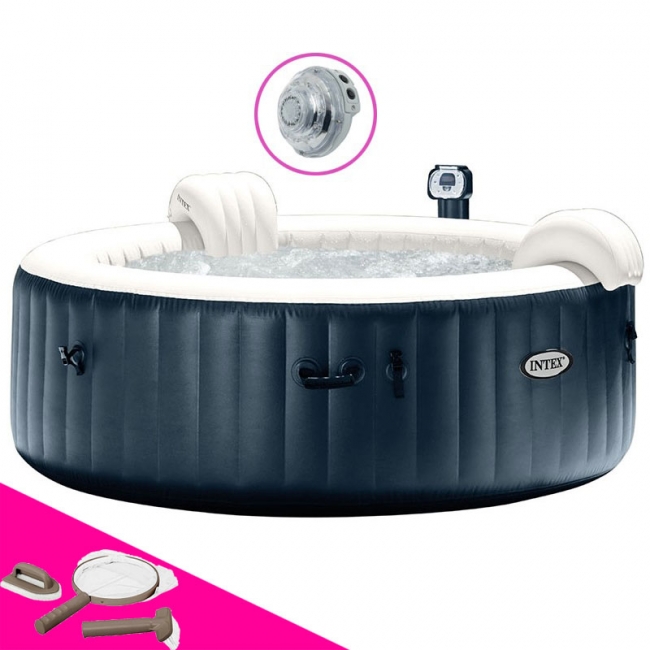 spa gonflable 6 places avec led
