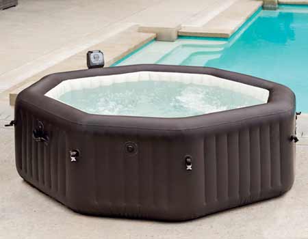 spa gonflable 6 places avec led