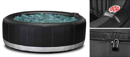 spa gonflable a hydrojet