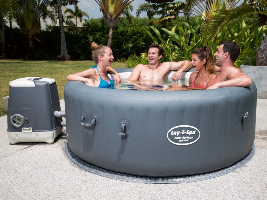 spa gonflable a hydrojets