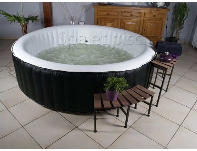 spa gonflable a l interieur