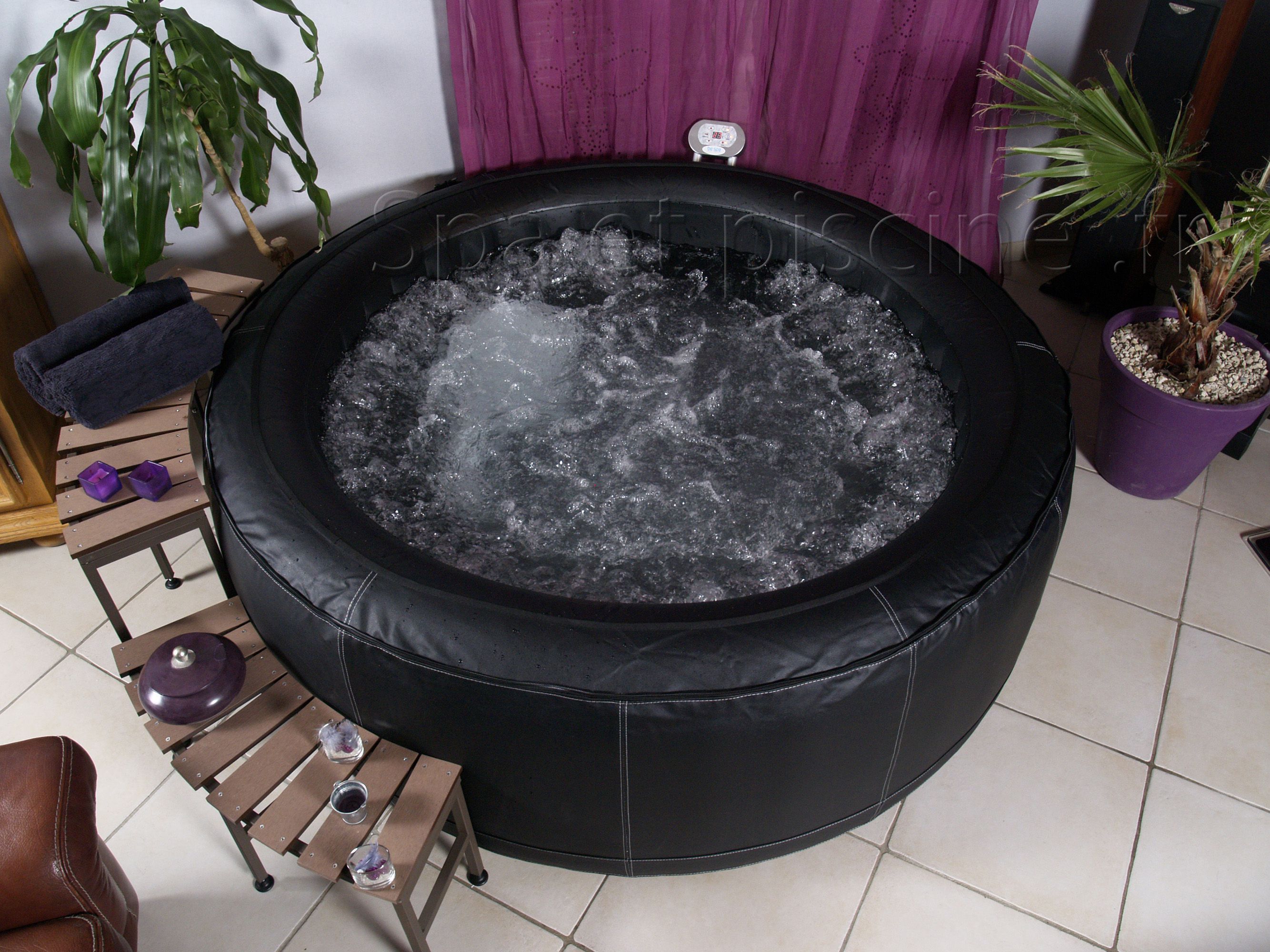 spa gonflable a l interieur
