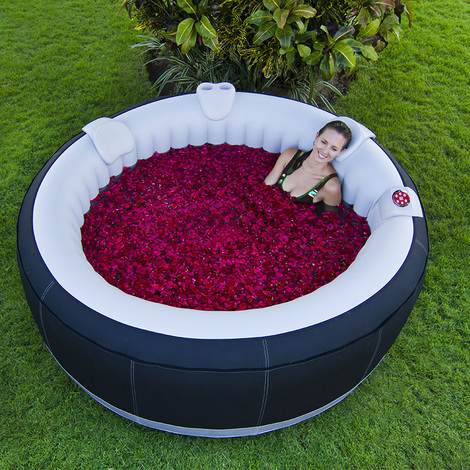 spa gonflable a l interieur