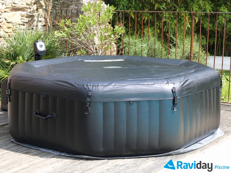 spa gonflable au sel