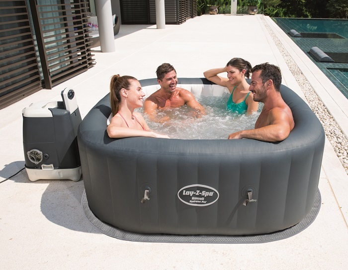 spa gonflable avec hydrojets