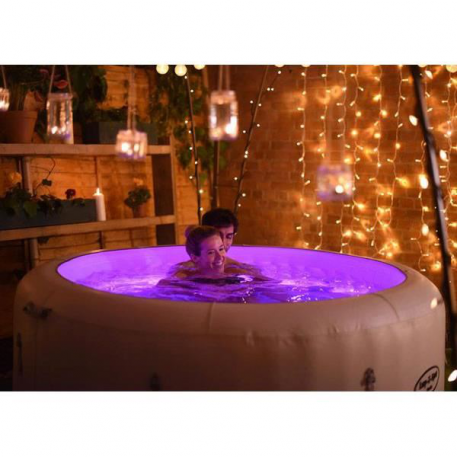 spa gonflable avec led