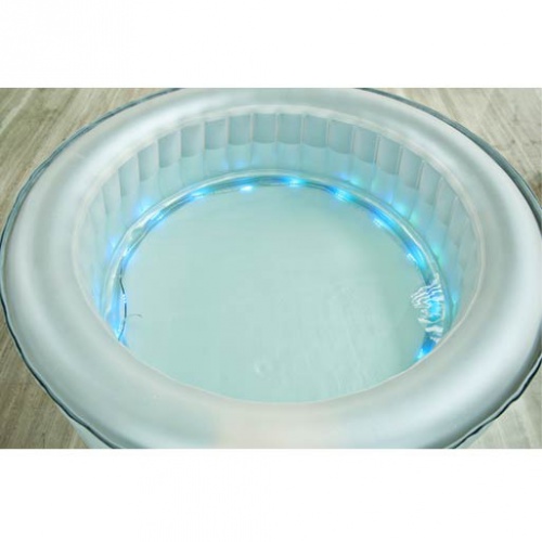 spa gonflable avec led