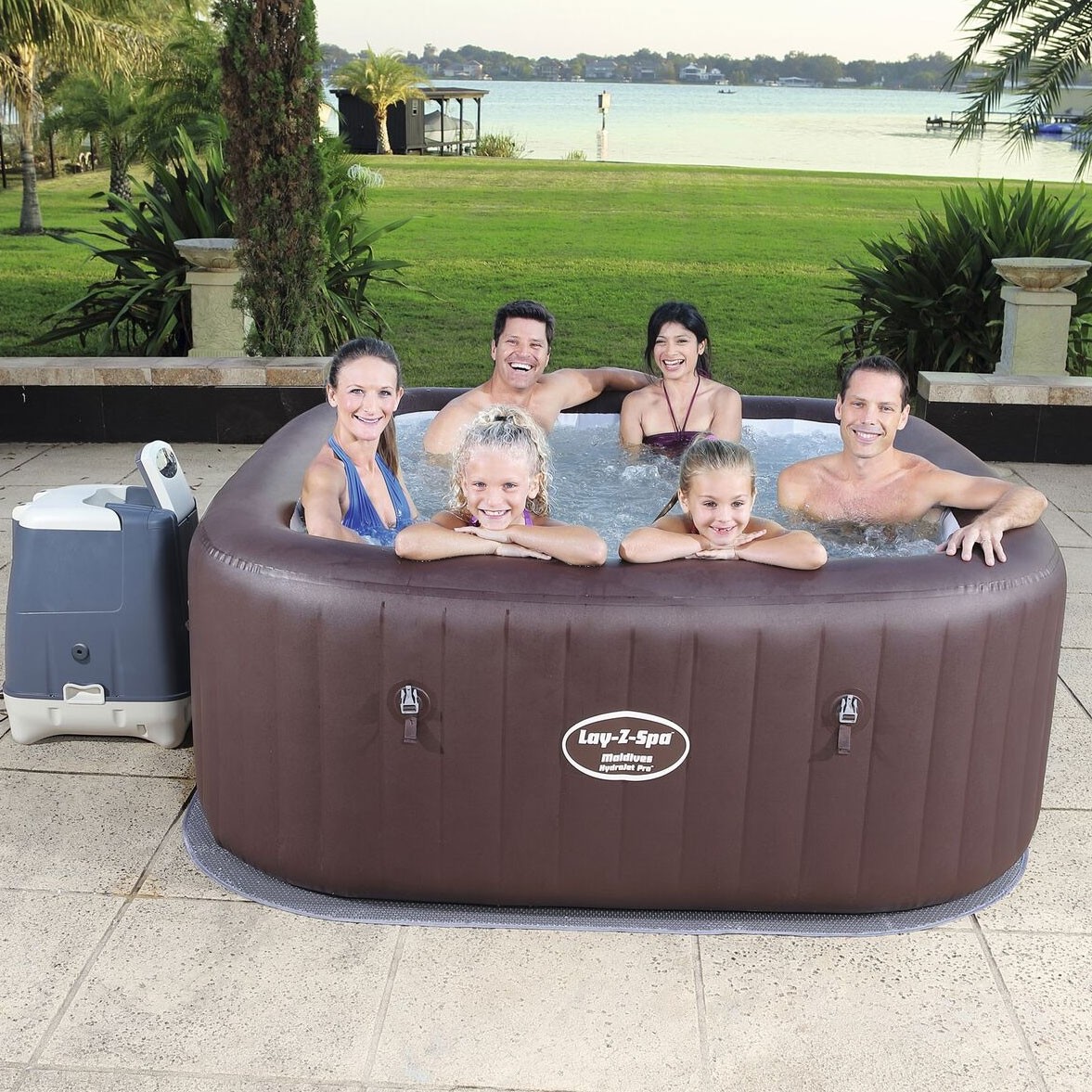 spa gonflable bestway maldives