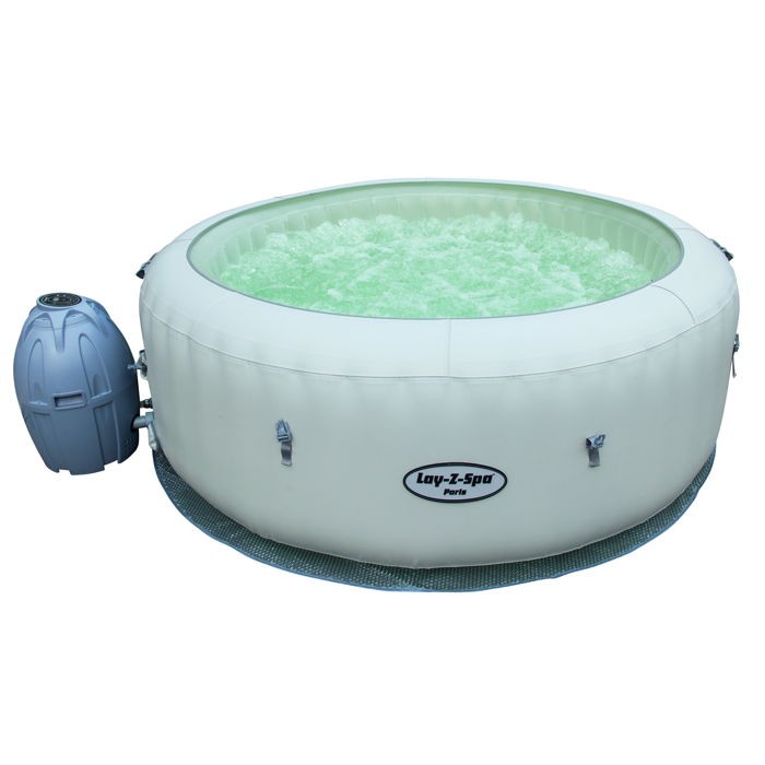 spa gonflable bestway paris rond 6 places assises