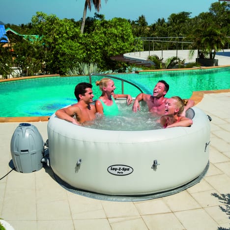 spa gonflable bestway paris rond 6 places assises