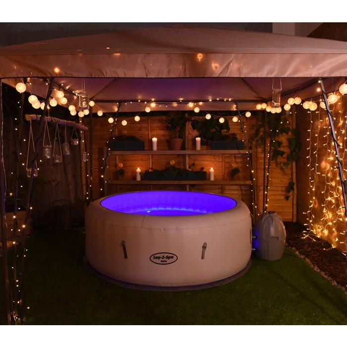 spa gonflable bestway paris rond 6 places assises