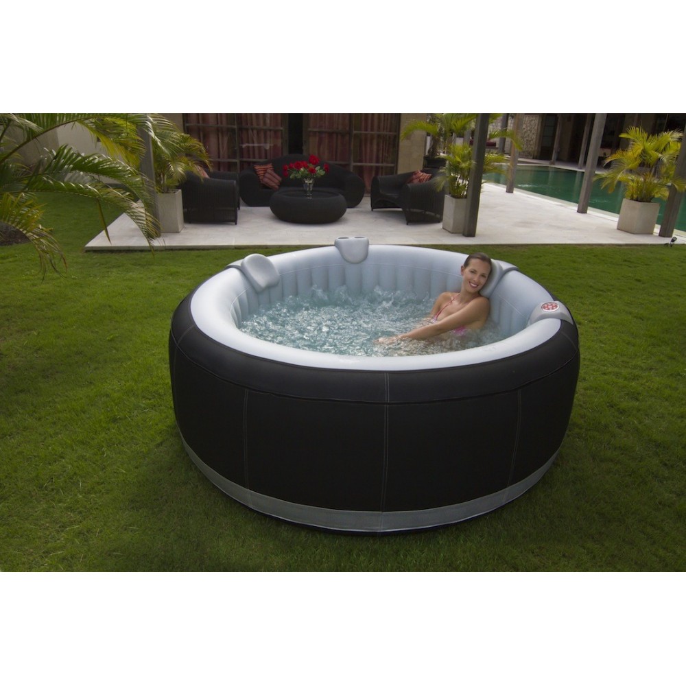 spa gonflable branchement