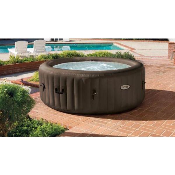 spa gonflable branchement