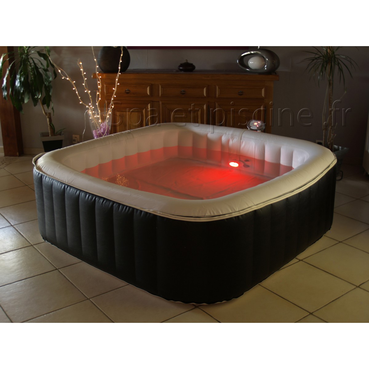 spa gonflable carre 8 personnes