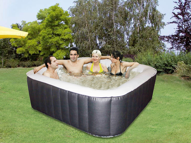 spa gonflable carre 8 places