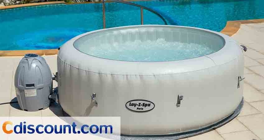 spa gonflable cdiscount