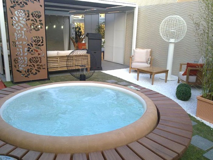 spa gonflable encastrable