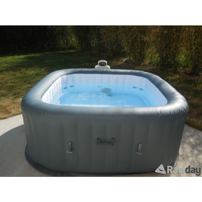 spa gonflable filtration programmable