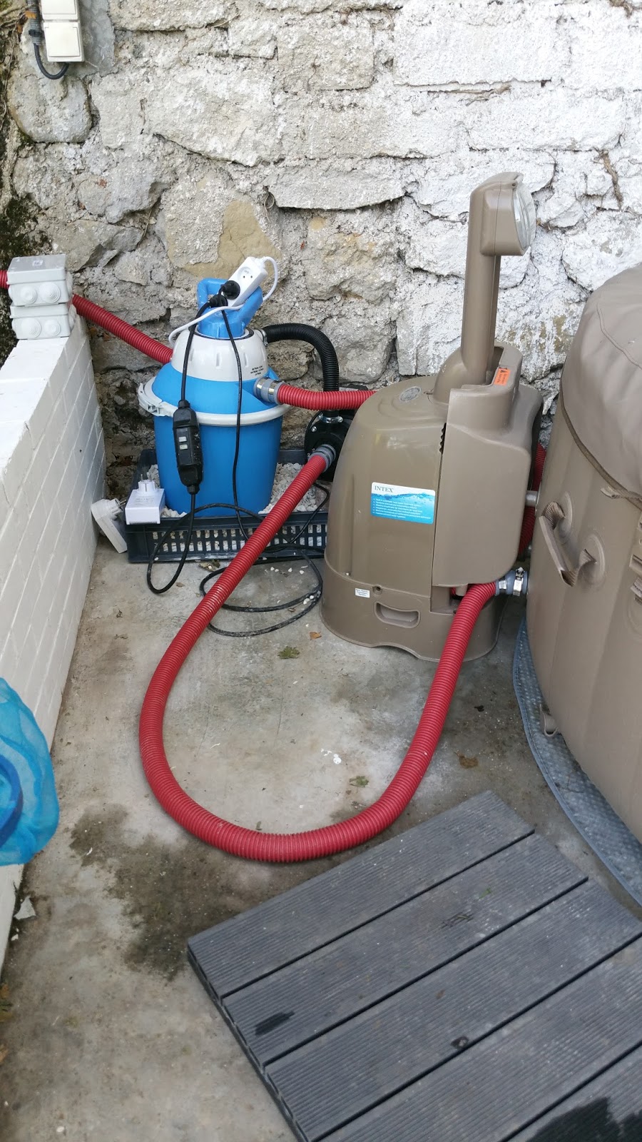 spa gonflable filtre a sable