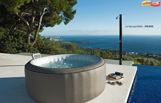 spa gonflable foirfouille