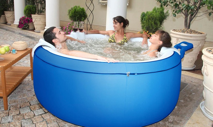 spa gonflable groupon