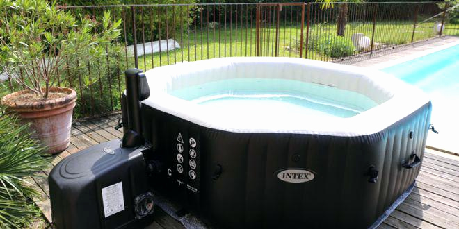 spa gonflable intex promo