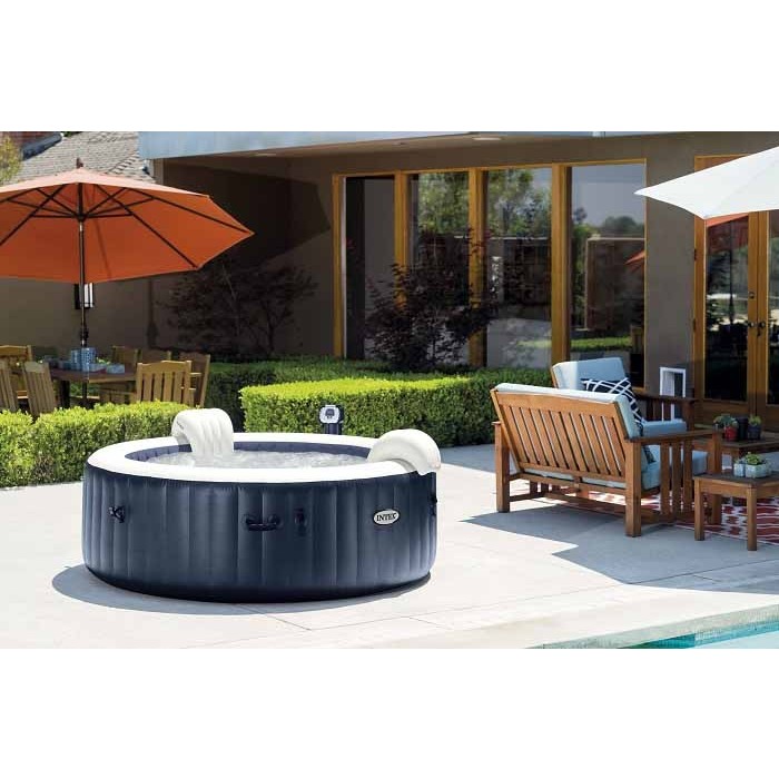 spa gonflable intex pure spa plus bulles 6 places