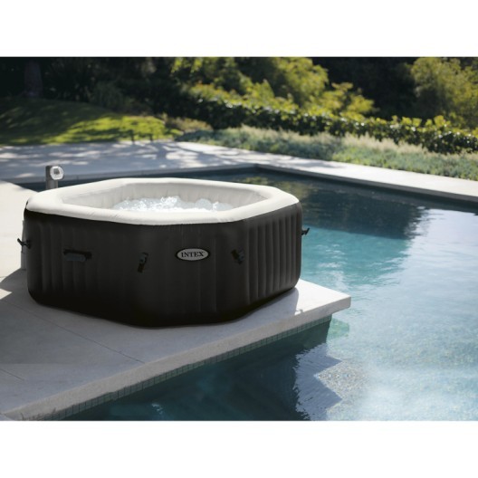 spa gonflable intex purespa jets et bulles octogonal