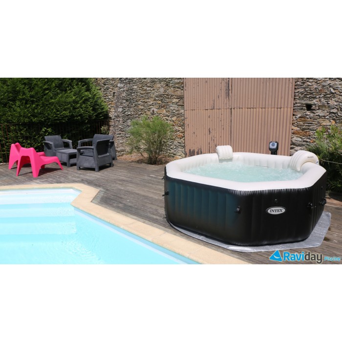 spa gonflable jets et bulles 6 places
