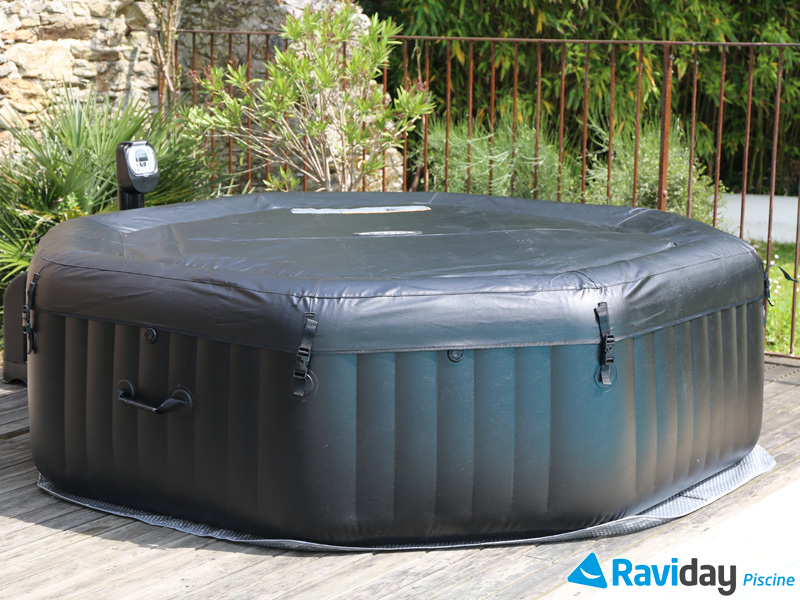 spa gonflable jets et bulles 6 places