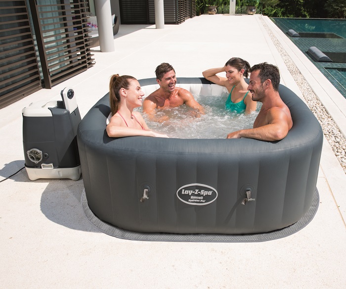 spa gonflable lay-z hawaii hydrojet pro