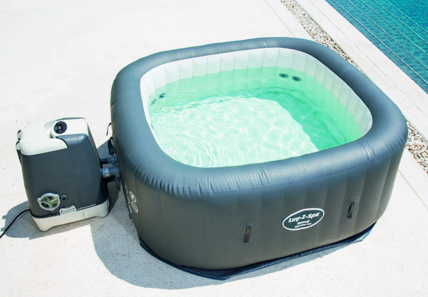 spa gonflable lay-z hawaii hydrojet pro