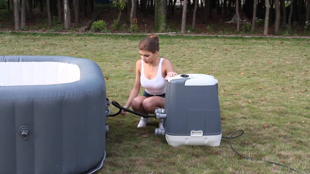 spa gonflable lay-z hawaii hydrojet pro