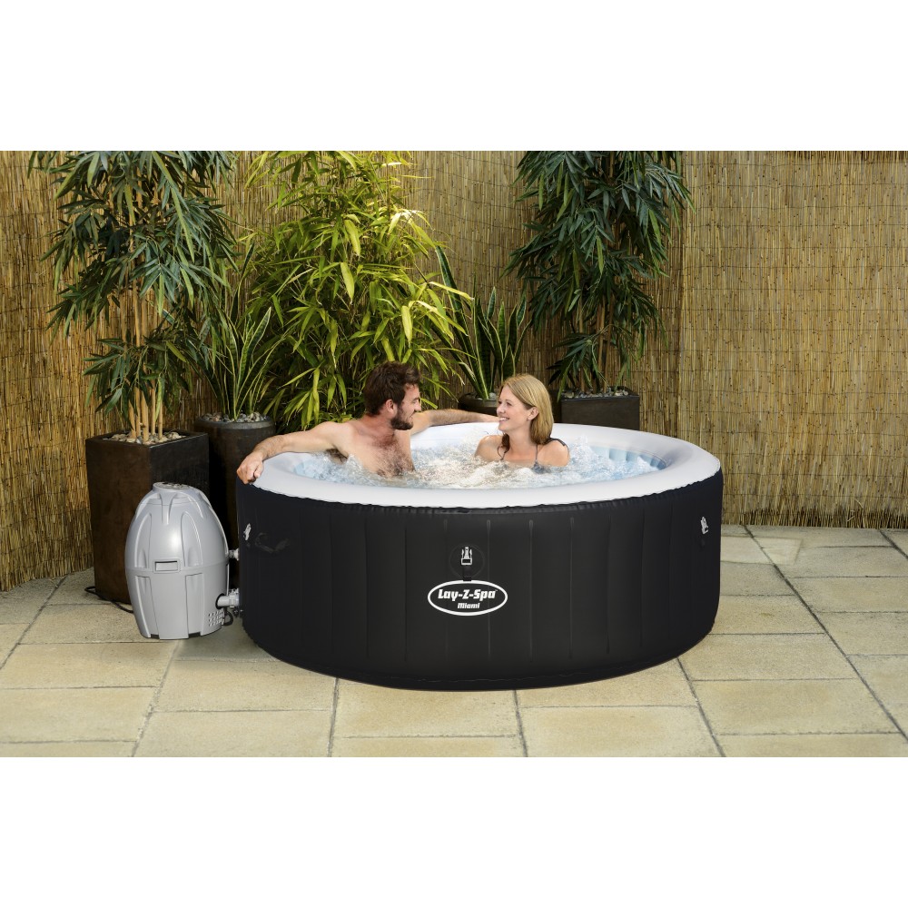 spa gonflable lay-z miami air jet