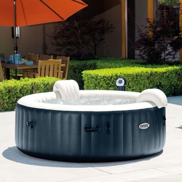 spa gonflable led rond xl a bulles intex 6 places