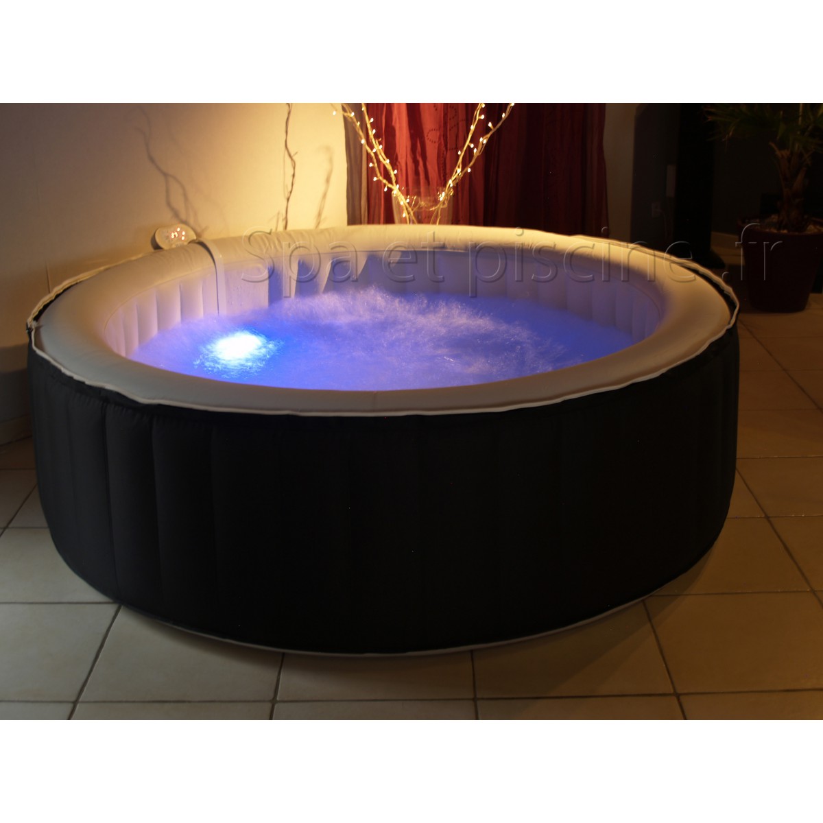 spa gonflable lumineux