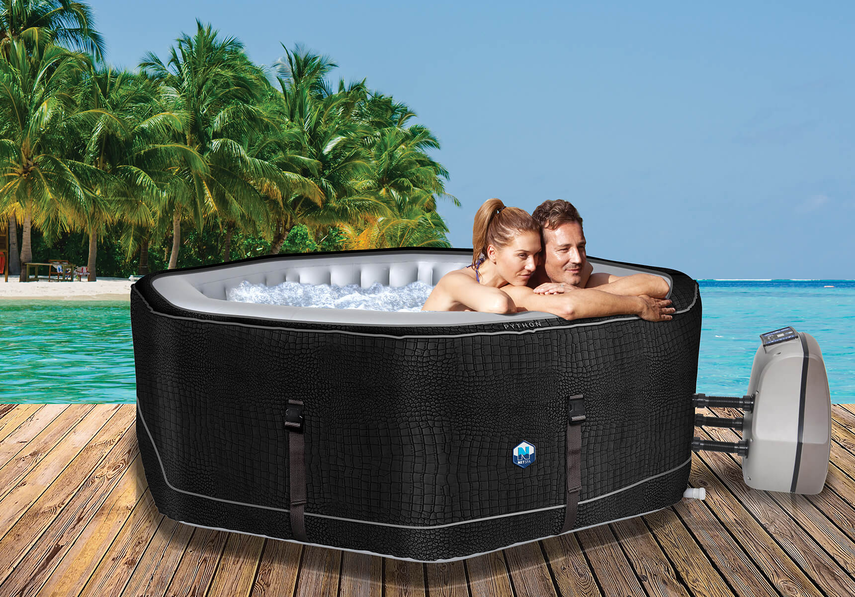 spa gonflable netspa