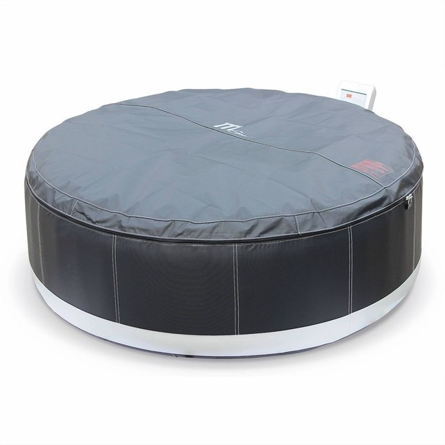 spa gonflable ottawa xxl cuir noir 6 personnes