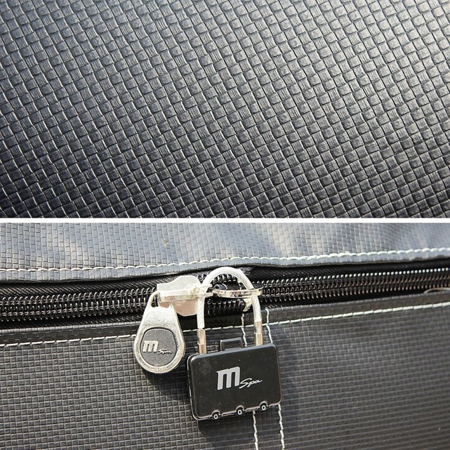 spa gonflable ottawa xxl cuir noir 6 personnes