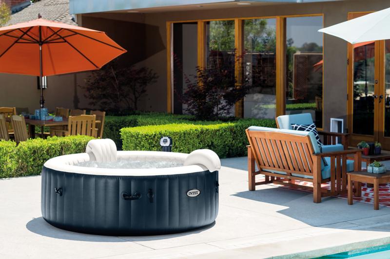 spa gonflable pure spa bubble led intex 6 places