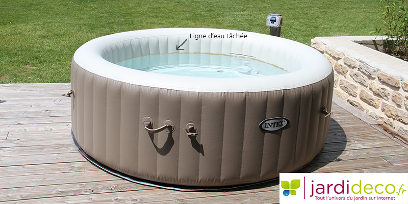 spa gonflable qui mousse