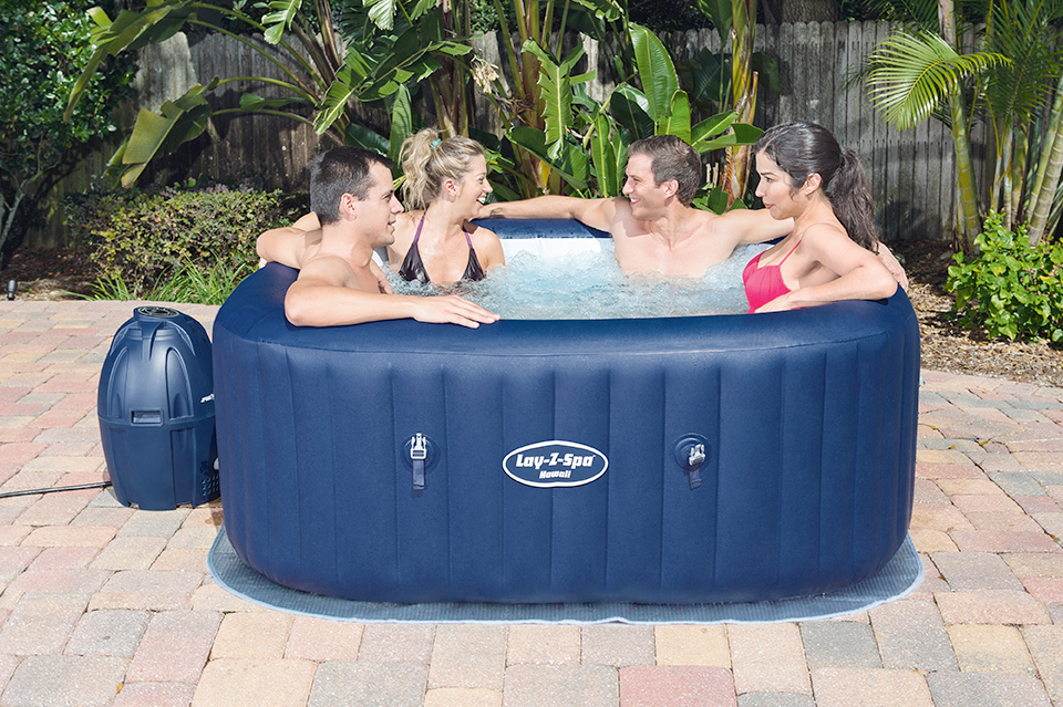 spa gonflable rond - lay-z-spatm palm spring