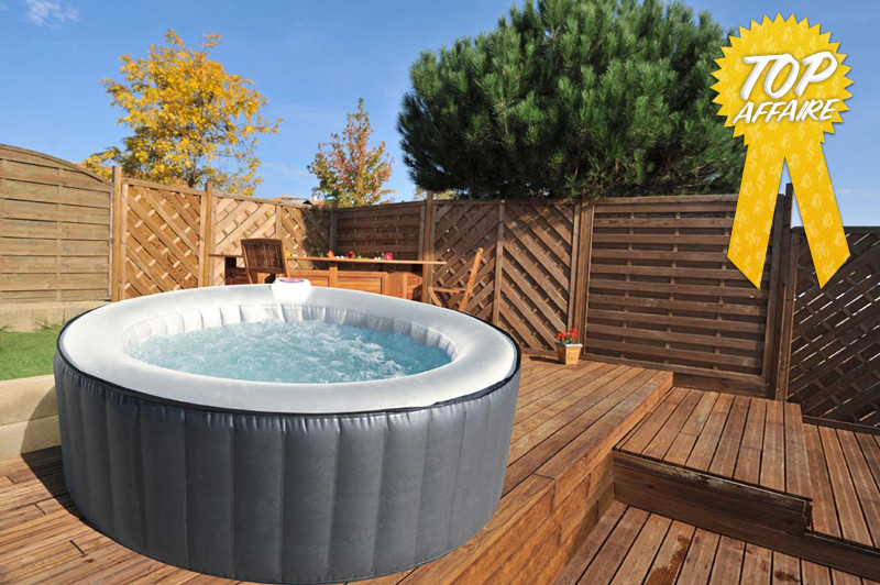 spa gonflable rond 6 places