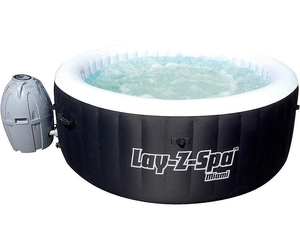 spa gonflable rond lay-z miami - 2 a 4 personnes