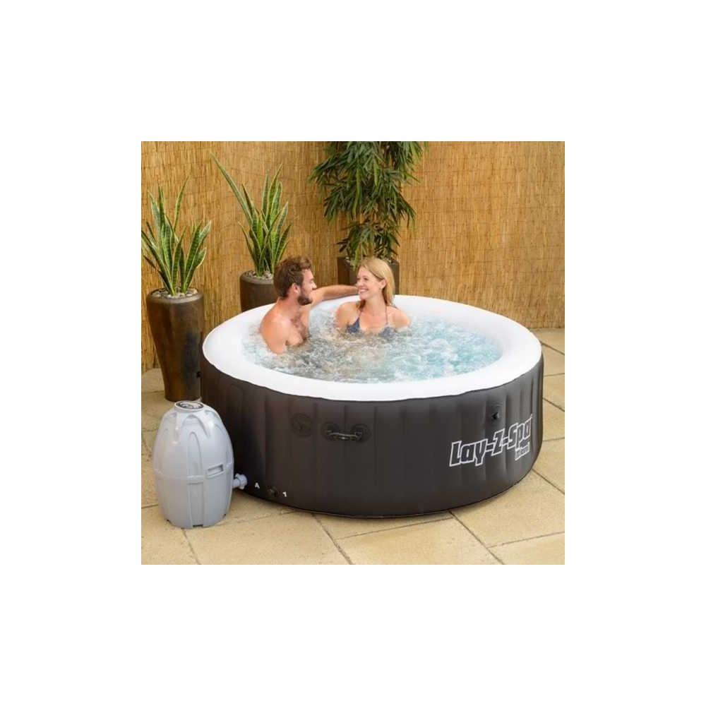 spa gonflable rond lay-z miami - 2 a 4 personnes