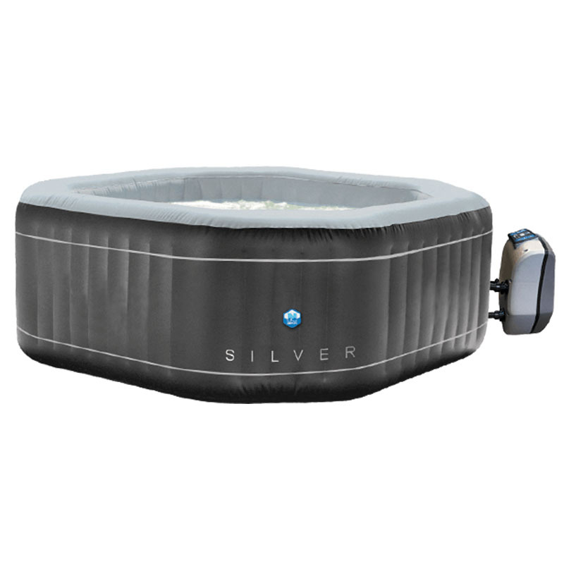 spa gonflable silver 5 a 6 places netspa
